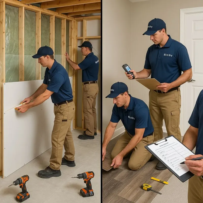 Repairs and Reconstruction process in Needville, TX